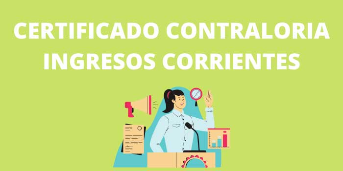 CERTIFICADO CONTRALORIA INGRESOS CORRIENTES